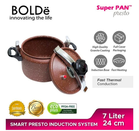 BOLDE - SUPER PAN PRESTO 7L - GRANITE SERIES