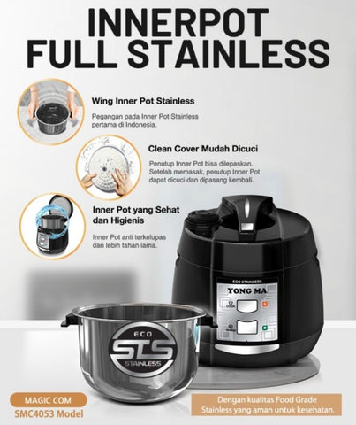 YONGMA RICE COOKER MANUAL SMC-4053