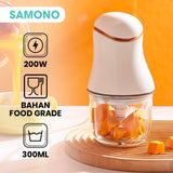 SAMONO - FOOD PROCESSOR 0.3Liter - SW099