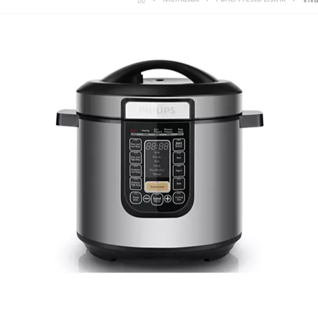 PHILIPS - ELECTRIC PRESSURE COOKER 6Liter - HD-2137