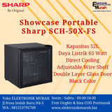 SHARP - SHOWCASE PORTABLE 52L - SCH-50X-FS