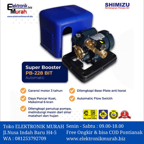 SHIMIZU - POMPA AIR BOOSTER  - PB-228BIT