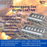 GEA/GETRA - GRILLER PEMANGGANG - OL-4B