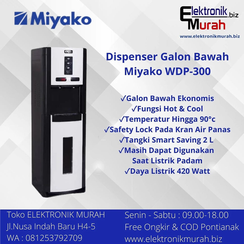 MIYAKO - DISPENSER GALON BAWAH - WDP-300