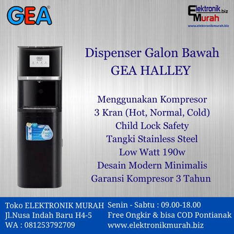 GEA/GETRA - DISPENSER GALON BAWAH - HALLEY