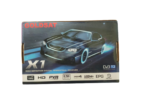 GOLDSAT - DECODER TV SET TOP BOX DIGITAL - X1 – Elektronik Murah