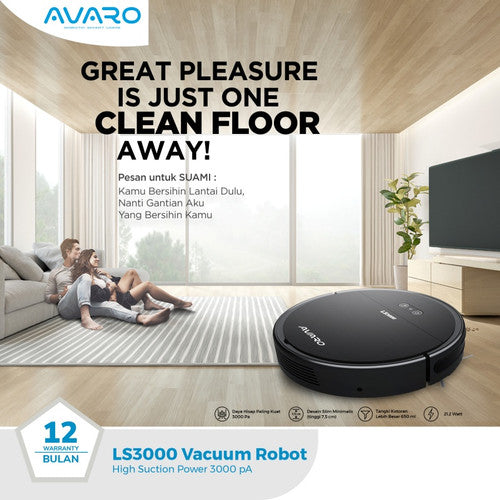 AVARO - ROBOTIC VACUUM CLEANER - LS3000