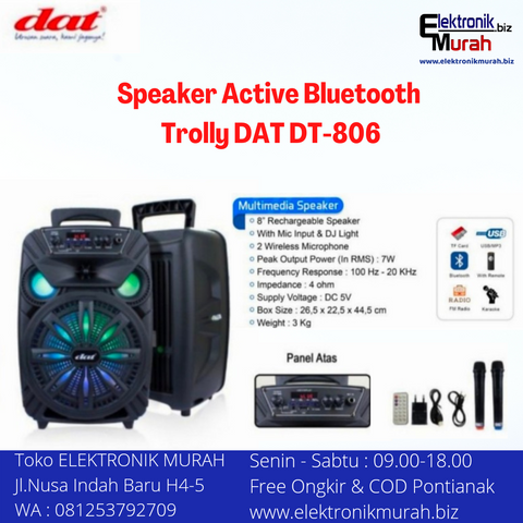 DAT - SPEAKER AKTIF - DT-806